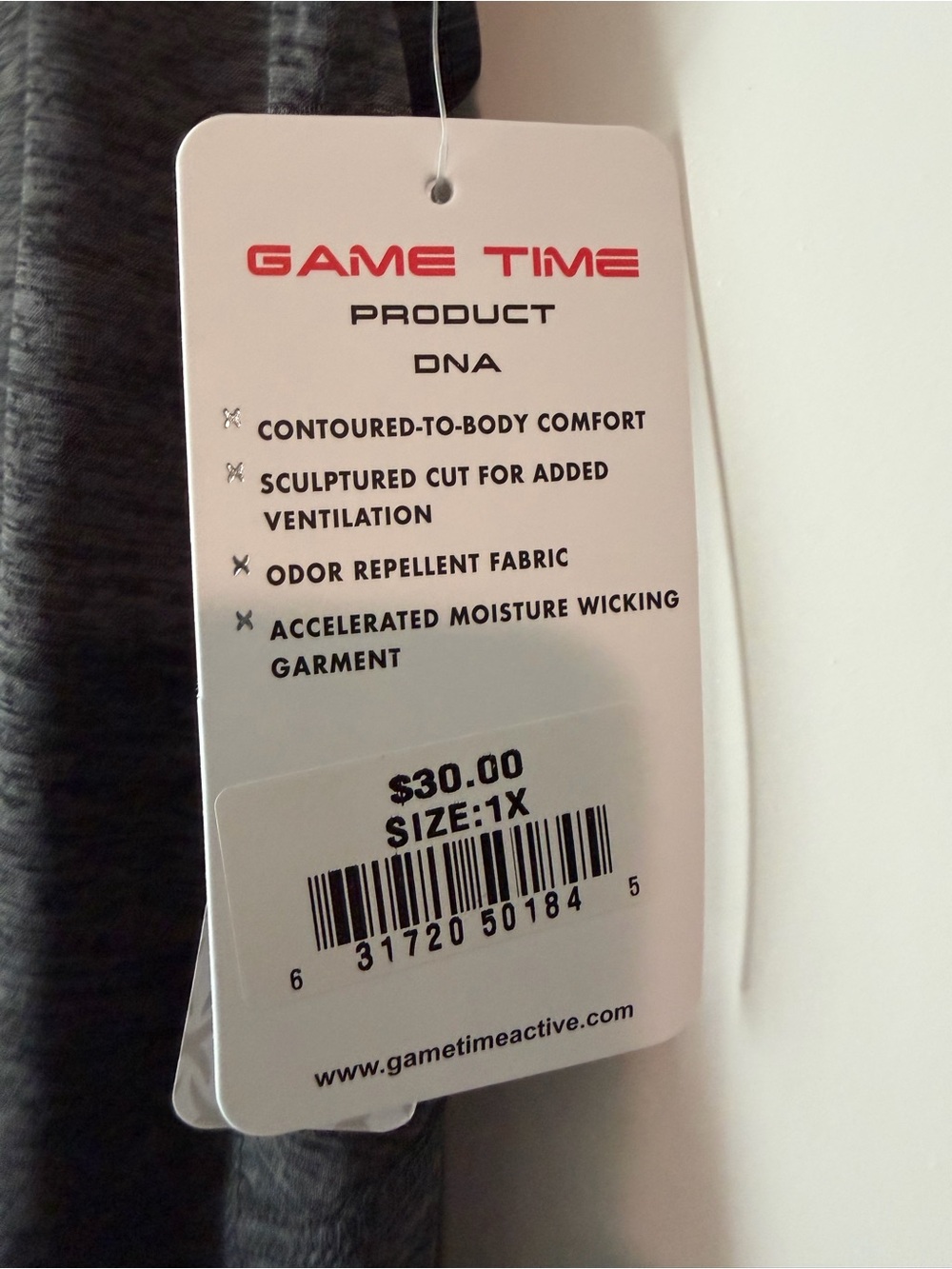 Game Time Racerback Dri Fit Tank Top - Picture 5 of 6